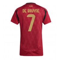 Belgien Kevin De Bruyne #7 Heimtrikot Frauen EM 2024 Kurzarm